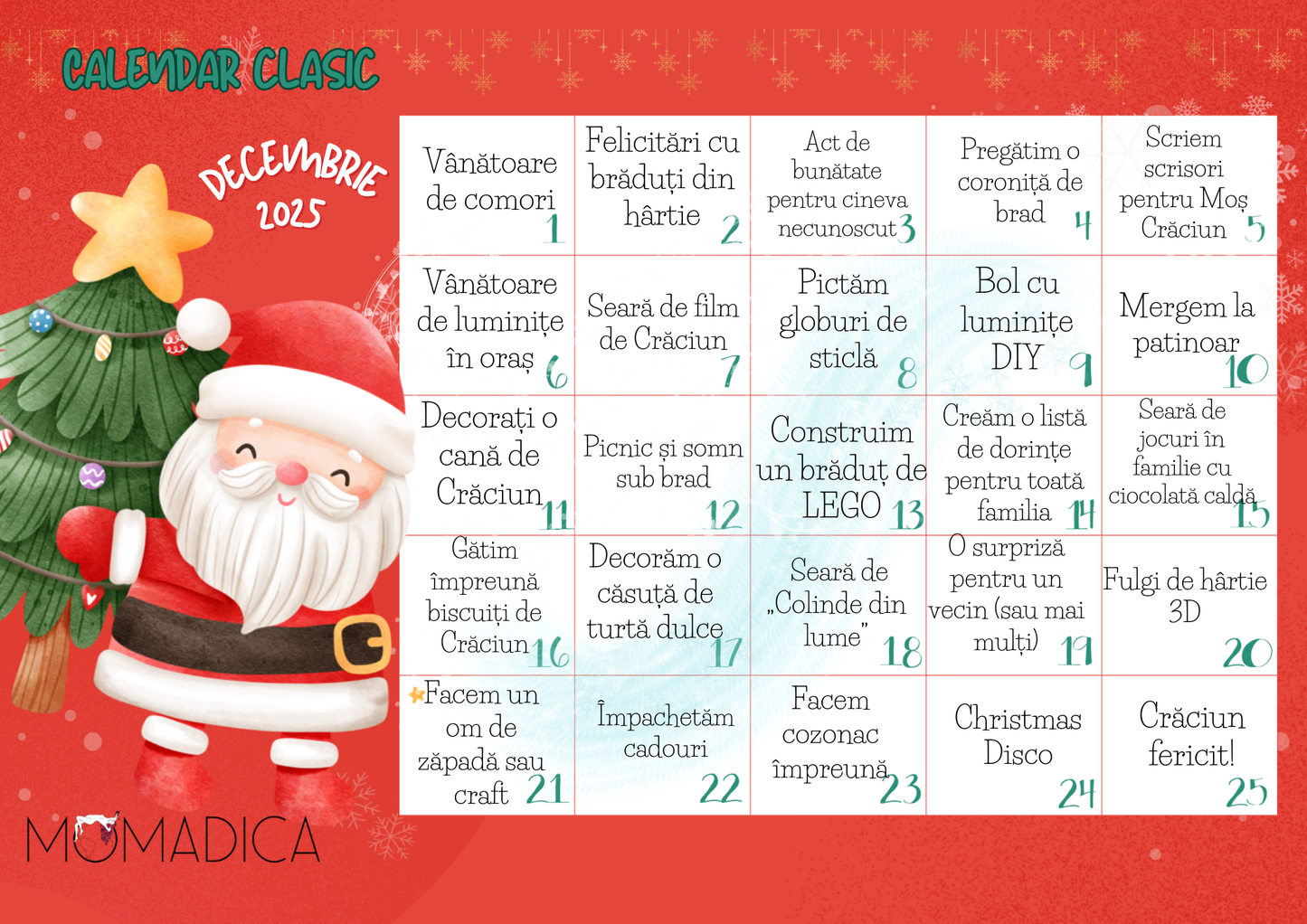 Mega Pack Digital – 7 Calendare de Advent